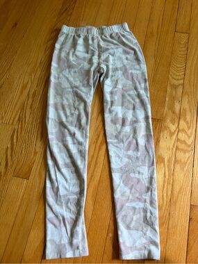 GAP Kids Pink and Cream Camo Leggings